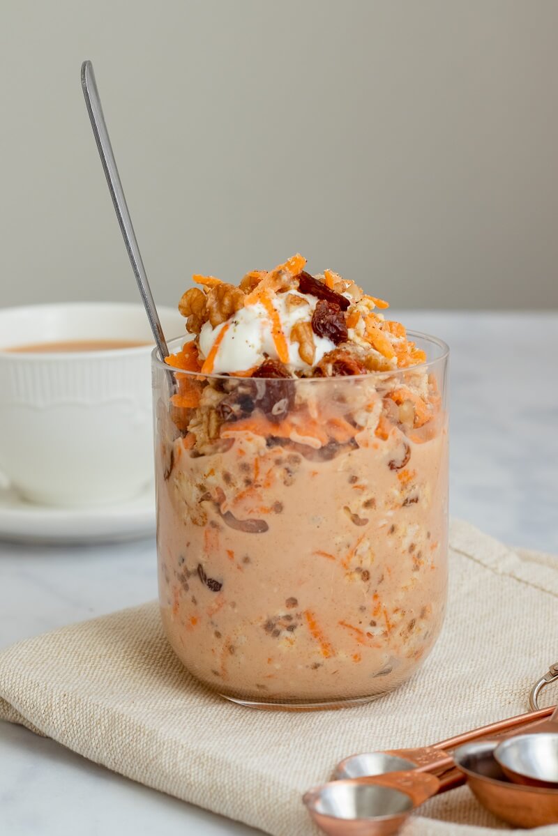 Carrot Cake Overnight Oats