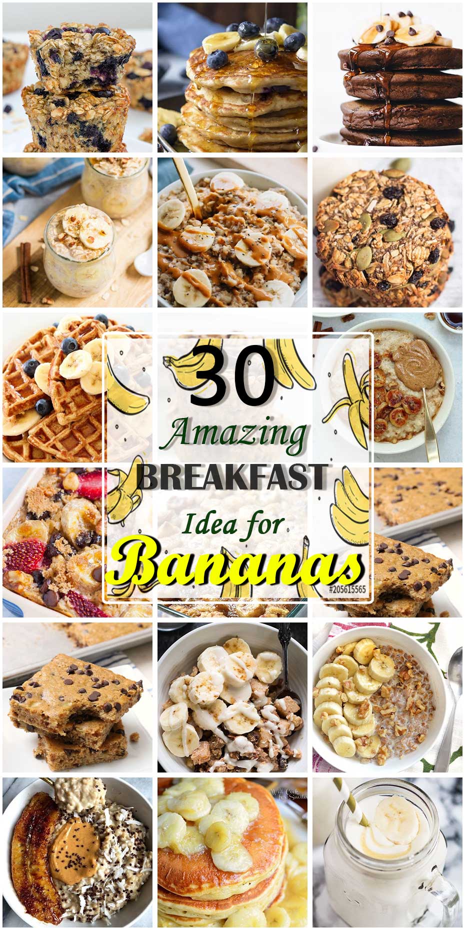 30 Amazing Breakfast Ideas For Bananas