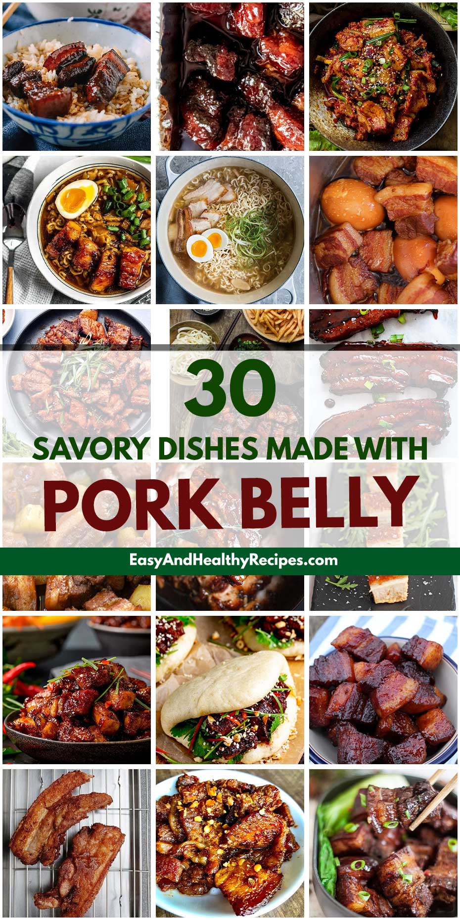 Here Are 30 Savory Dishes To Make with Pork Belly